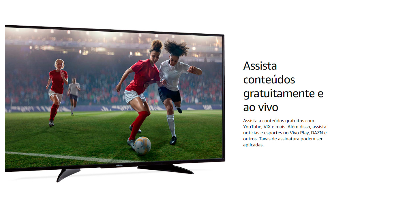  Fire TV Amazon Stick Lite com Controle Remoto Lite por Voz com Alexa - Modelo 2020 